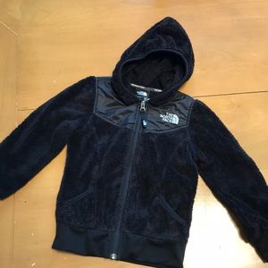 North Face Girls black jacket